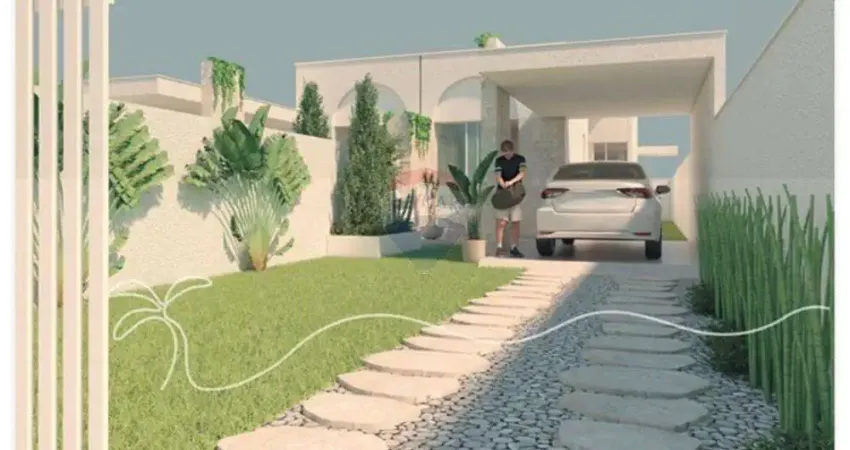 (lançamento imperdivel) linda casa com 79 m² de área construída em tucuns