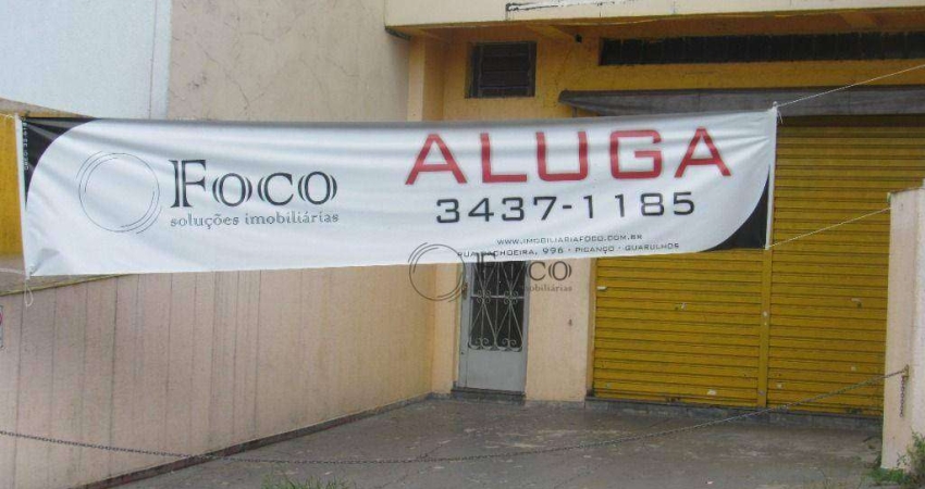 Salão para alugar, 90 m² por R$ 3.067,00/mês - Jardim Rosa de Franca - Guarulhos/SP