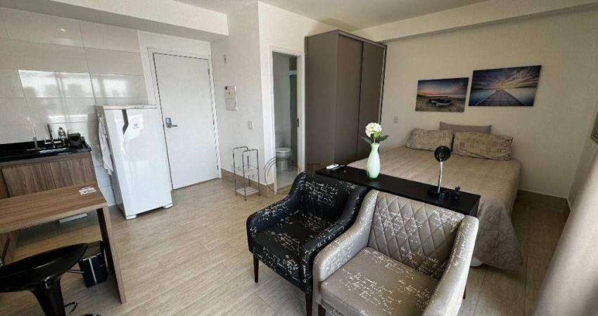 Apartamento com 1 dormitório para alugar, 33 m² por R$ 5.134/mês - Santo Amaro - São Paulo/SP