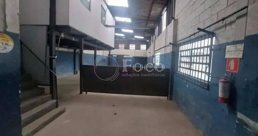 Galpão para alugar, 800 m² por r$ 12.000/mês - vila antonieta - guarulhos/sp