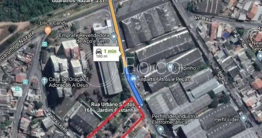 Terreno à venda, 1230 m² por r$ 1.100.000,00 - jardim castanha - guarulhos/sp