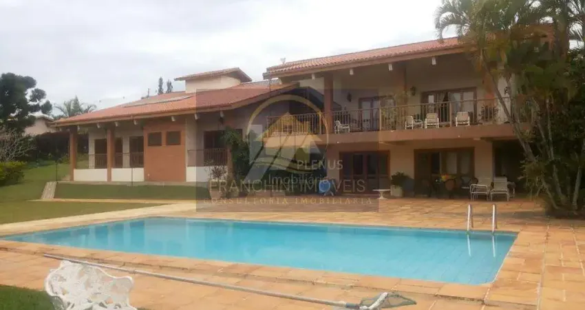 Chácara à venda em indaiatuba, colinas do mosteiro de itaici, com 6 quartos, com 5000 m²