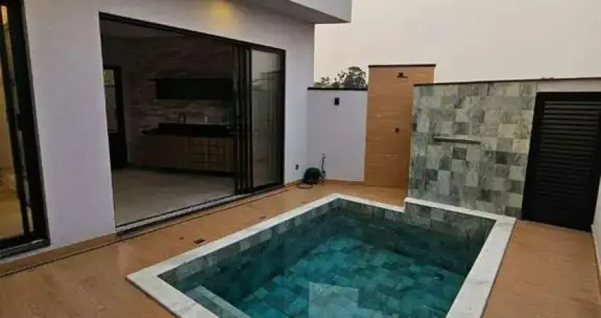 Casa à venda em indaiatuba, loteamento park gran reserve, com 3 suítes, com 156 m²