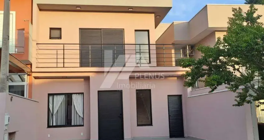 Sobrado à venda em indaiatuba, jardim montreal residence, com 3 suítes, com 125 m²