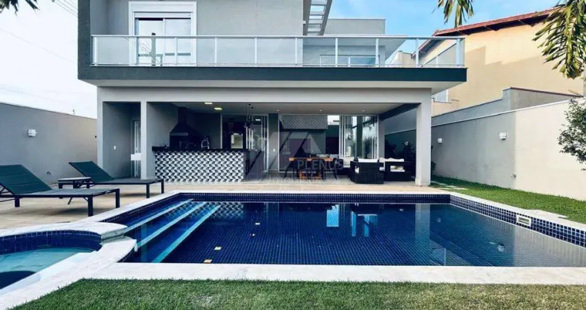 Sobrado à venda em indaiatuba, altos da bela vista, com 3 suítes, com 353 m²