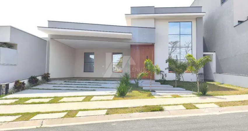 Casa à venda em indaiatuba, loteamento park gran reserve, com 3 suítes, com 200 m²