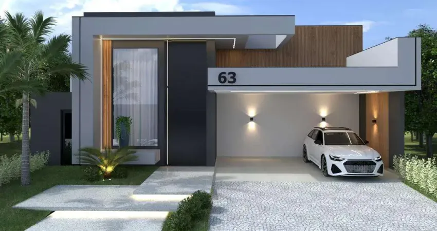 Casa à venda em indaiatuba, condomínio residencial milano, com 3 suítes, com 185 m²