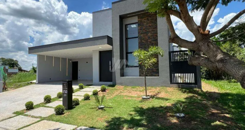 Casa à venda em itu, loteamento residencial una, com 3 suítes, com 206.87 m²