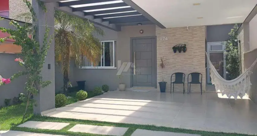 Casa à venda em indaiatuba, jardim montreal residence, com 3 quartos, com 105 m²