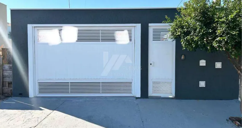 Casa à venda em indaiatuba, jardim dos colibris, com 3 quartos, com 109 m²