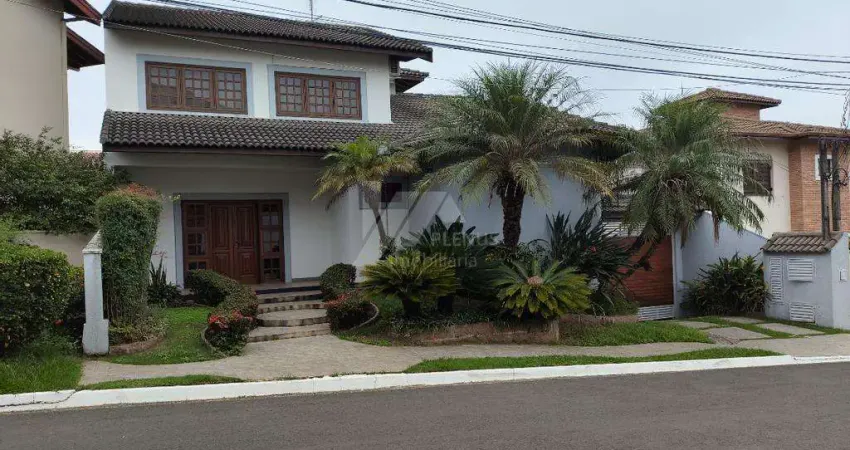 Casa à venda em indaiatuba, village terras de indaiá, com 5 suítes, com 368.62 m²