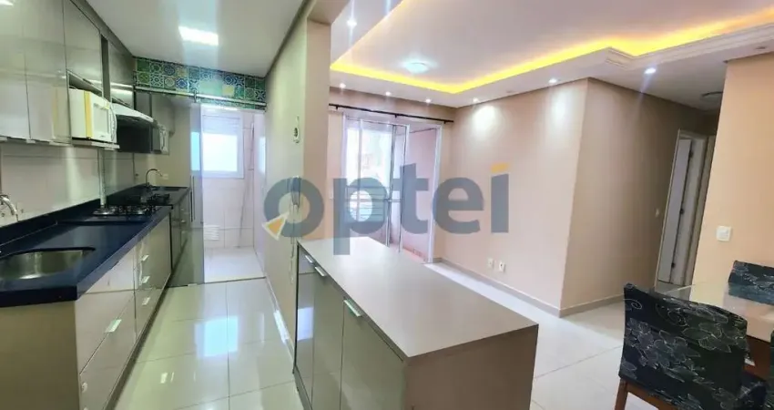 Apartamento mobiliado de 65m2, 2 dorms (suíte), 1 vaga, lazer completo no marco zero prime - jardim do mar - são bernardo do campo