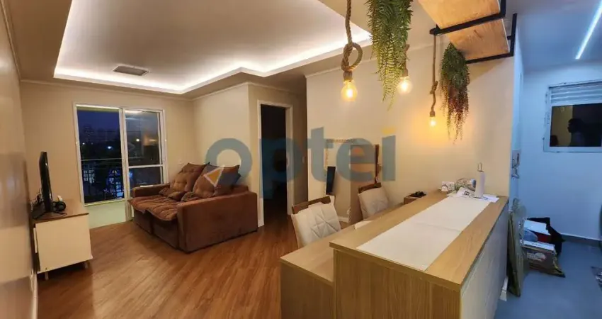 Apartamento de 2 dorms (suíte), 1 vaga, mobiliado, lazer completo condomínio Exuberance - Rudge Ramos - São Bernardo do Campo