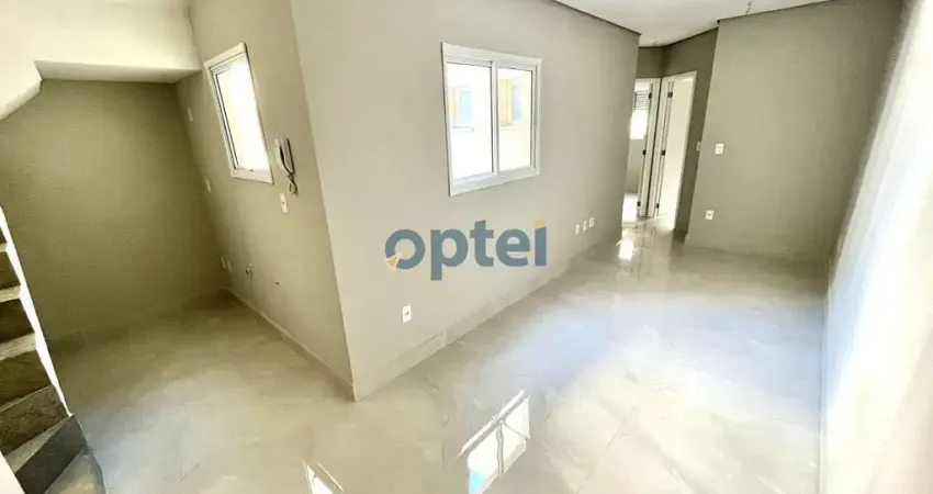 COBERTURA DUPLEX SEM CONDOMÍNIO COM 2 DORMITÓRIOS À VENDA, 90 M² ,  CAMPESTRE - SANTO ANDRÉ/SP