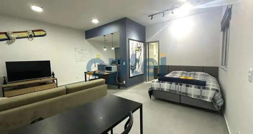 Loft mobiliado de 50m2 no condomínio marco zero home com lazer na cobertura - jardim do mar - são bernardo do campo