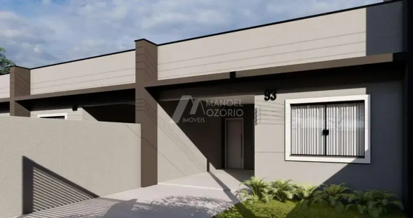 Casa em Tindiquera - Araucária: 2 Dorms, 59m² por R$390mil