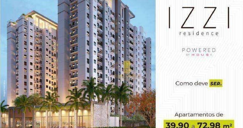 Apartamento com 2 dormitórios à venda, 39 m² por R$ 354.508,85 - Centro - Indaiatuba/SP