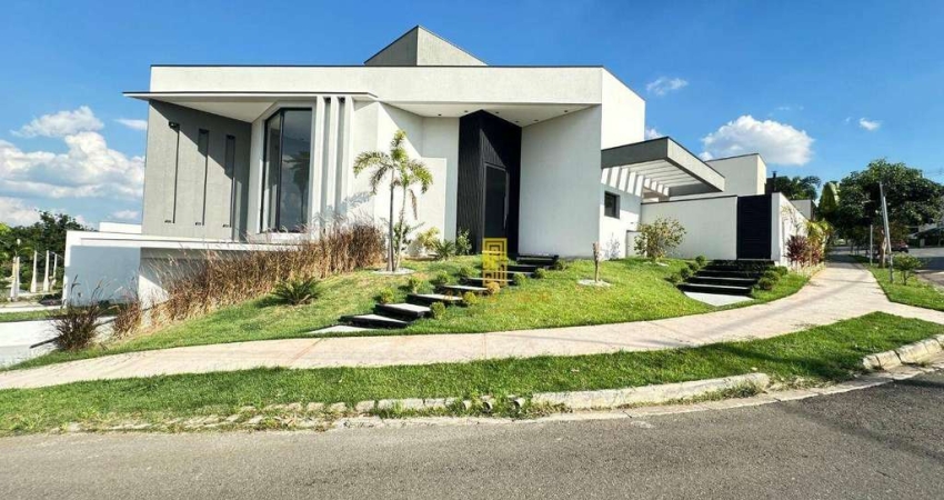 Casa com 3 dormitórios à venda, 220 m² por R$ 1.980.000,00 - Condomínio Piemonte - Indaiatuba/SP