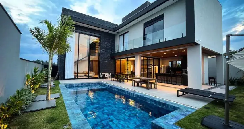 Sobrado com 5 dormitórios à venda, 400 m² por R$ 6.800.000 - Parque Villa dos Pinheiros - Indaiatuba/SP
