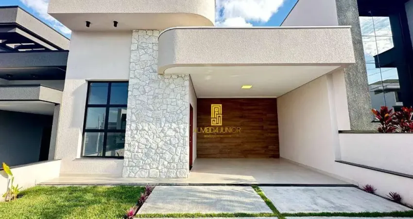 Casa com 3 dormitórios à venda, 135 m² por R$ 1.200.000,00 - Park Gran Reserve - Indaiatuba/SP