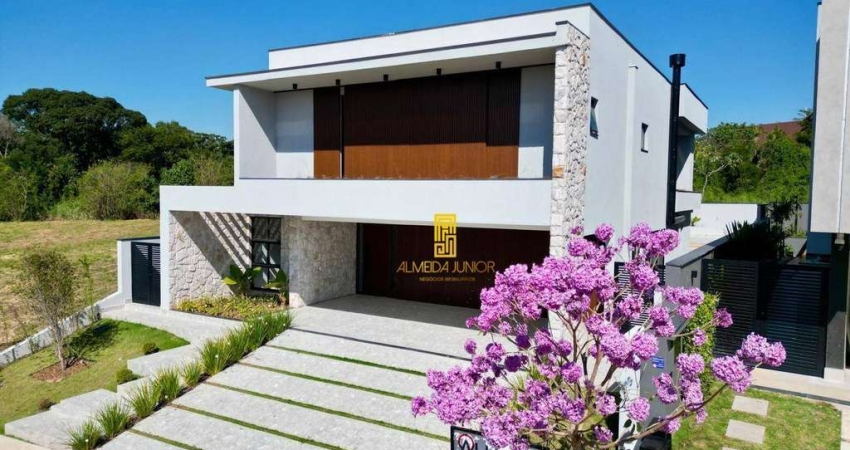 Sobrado com 3 dormitórios à venda, 387 m² por R$ 4.550.000 - Parque Villa dos Pinheiros - Indaiatuba/SP