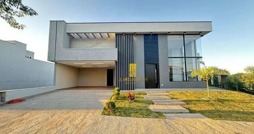 Casa com 3 dormitórios à venda, 210 m² por R$ 1.980.000,00 - Condomínio Piemonte - Indaiatuba/SP