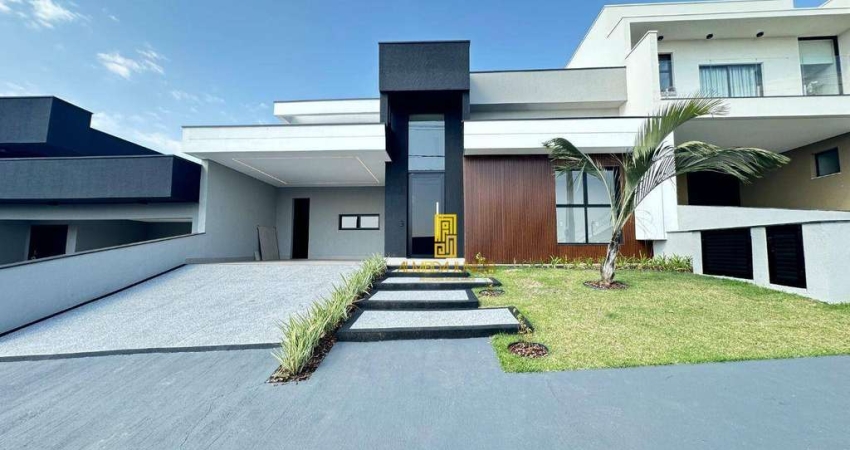 Casa com 3 dormitórios à venda, 197 m² por R$ 1.700.000,00 - Condomínio Residencial Milano - Indaiatuba/SP