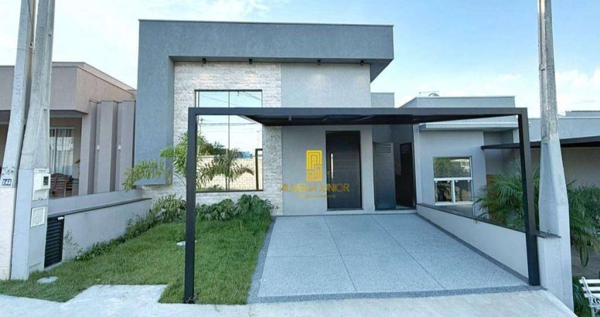 Casa com 3 dormitórios à venda, 132 m² por R$ 1.419.514,60 - Jardim Mantova Residencial - Indaiatuba/SP