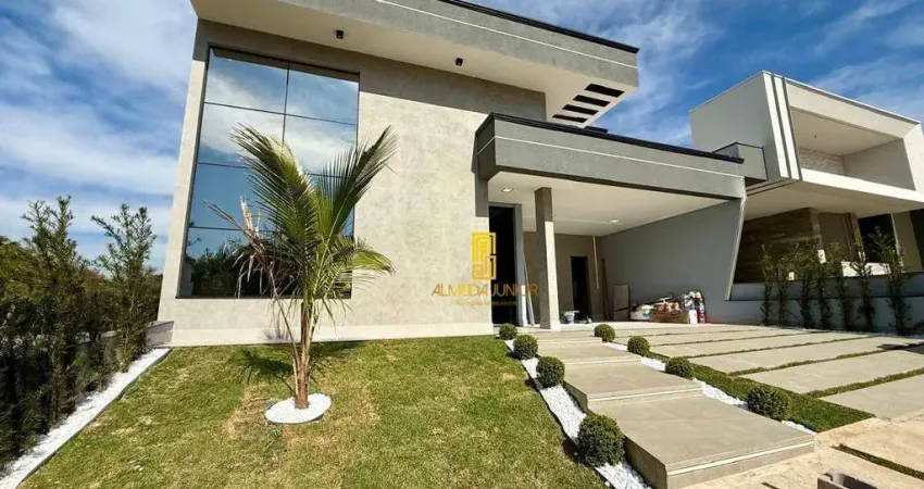 Casa com 3 dormitórios à venda, 190 m² por r$ 1.850.000,00 - condomínio london park - indaiatuba/sp