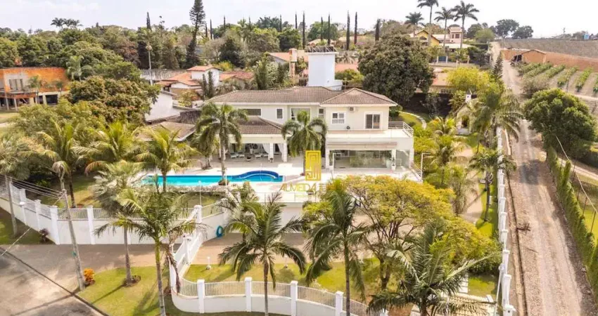 Chácara com 4 dormitórios à venda, 2480 m² por r$ 8.700.000,00 - condomínio vale das laranjeiras - indaiatuba/sp