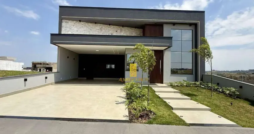 Casa com 3 dormitórios à venda, 191 m² por r$ 1.910.000,00 - condomínio dona maria cândida - indaiatuba/sp