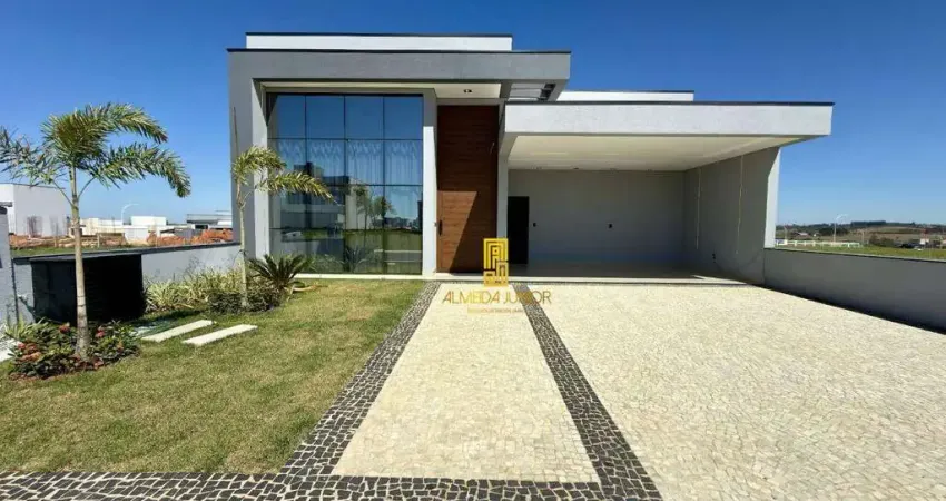 Casa com 3 dormitórios à venda, 200 m² por r$ 2.190.000,00 - condomínio dona maria cândida - indaiatuba/sp