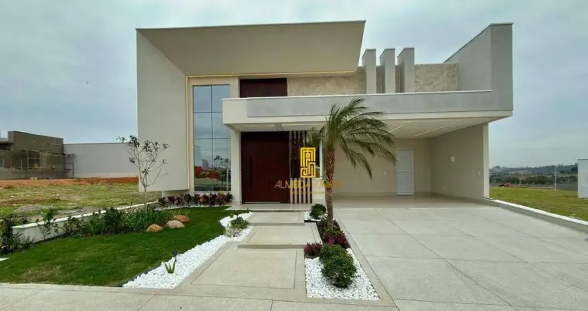 Casa com 3 dormitórios à venda, 190 m² por r$ 2.150.000,00 - condomínio dona maria cândida - indaiatuba/sp