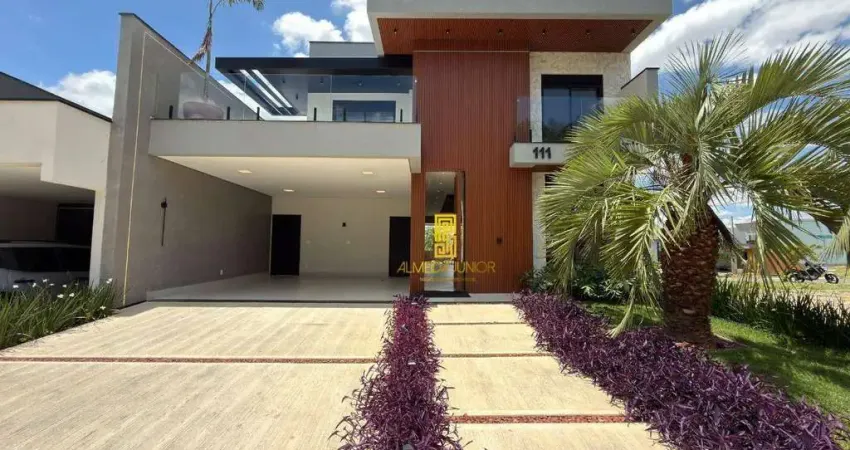 Sobrado com 4 dormitórios à venda, 256 m² por r$ 2.700.000,00 - jardins di roma - indaiatuba/sp