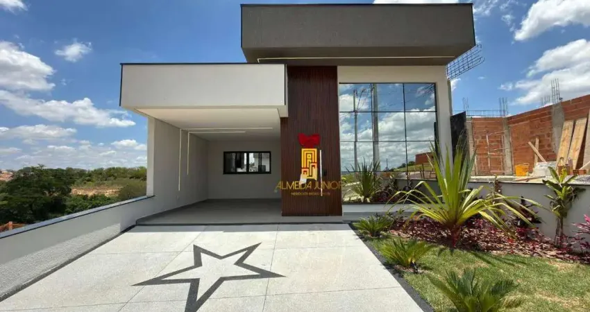 Casa com 3 dormitórios à venda, 140 m² por r$ 1.290.000,00 - condomínio park vista real - indaiatuba/sp