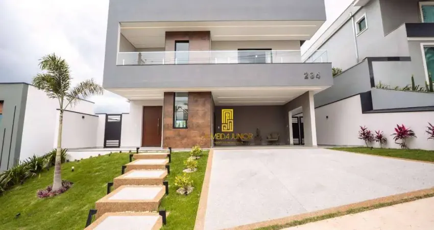 Sobrado com 3 dormitórios à venda, 328 m² por r$ 3.450.000,00 - jardim residencial helvétia park ii - indaiatuba/sp