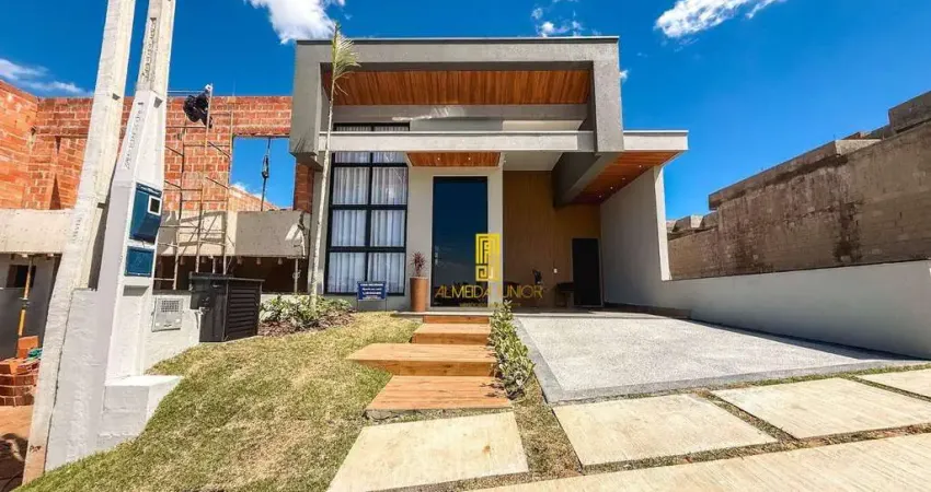 Casa com 3 dormitórios à venda, 129 m² por r$ 1.340.000,00 - condomínio park vista real - indaiatuba/sp