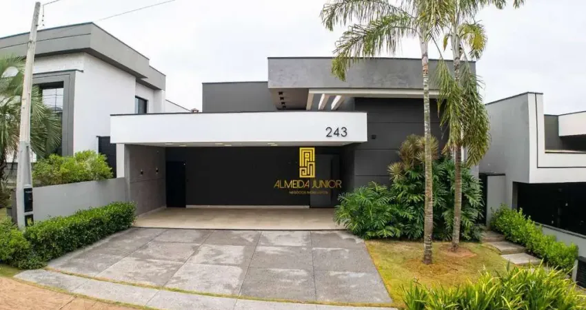 Casa com 3 dormitórios à venda, 248 m² por r$ 2.800.000,00 - jardim residencial helvétia park ii - indaiatuba/sp