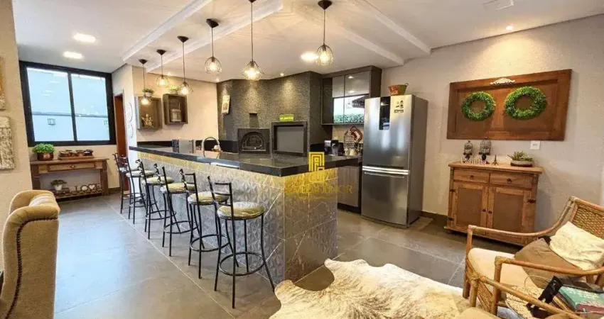 Sobrado com 3 dormitórios à venda, 355 m² por r$ 2.550.000 - jardim amstalden residence - indaiatuba/sp