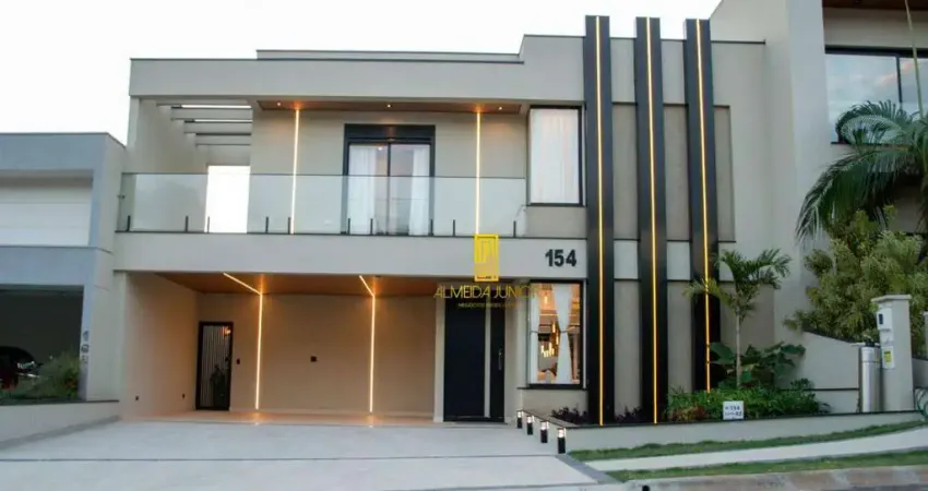 Sobrado com 4 dormitórios à venda, 360 m² por r$ 4.680.000 - condomínio duas marias - indaiatuba/sp