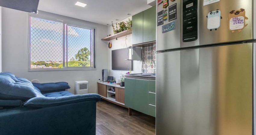 Confortável apartamento tipo para venda com 1 quarto, 25m²
