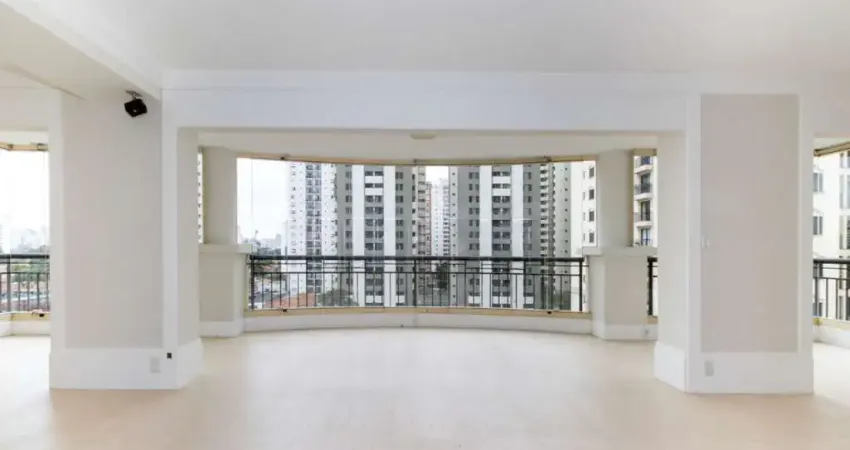 Versátil apartamento tipo para venda em brooklin com 3 quartos, sendo 3 suítes, 198m²