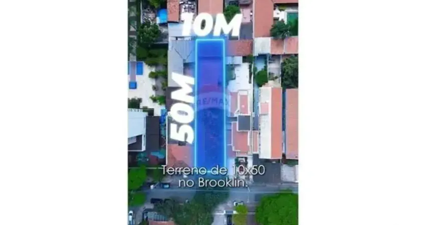 Terreno comercial à venda na Rua Castilho, 298, Brooklin, São Paulo