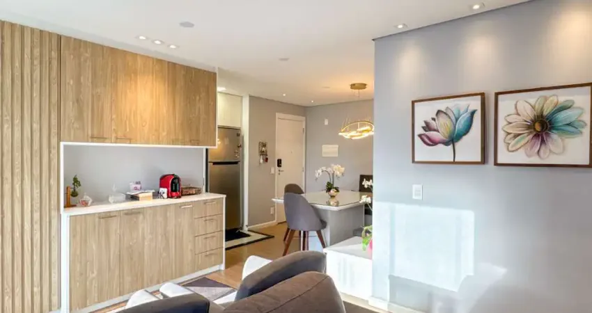 Confortável apartamento para venda em vila das mercês com 2 quartos, sendo 1 suíte , 69m²