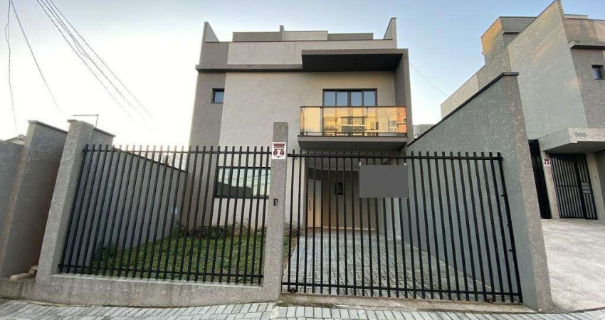 Sobrado com 173,83m² 3 quartos, à venda, no bairro Boneca do Iguaçu em São José dos Pinhais