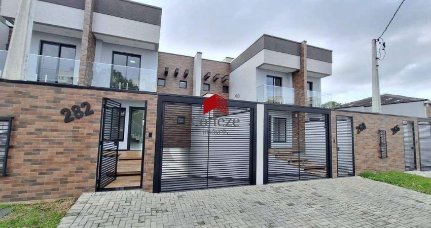 Sobrado com 170m² 3 quartos, à venda, no bairro Pedro Moro em São José dos Pinhais