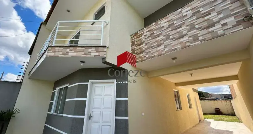 Sobrado com 134m² 3 quartos, para aluguel, no bairro jardim cruzeiro em são josé dos pinhais