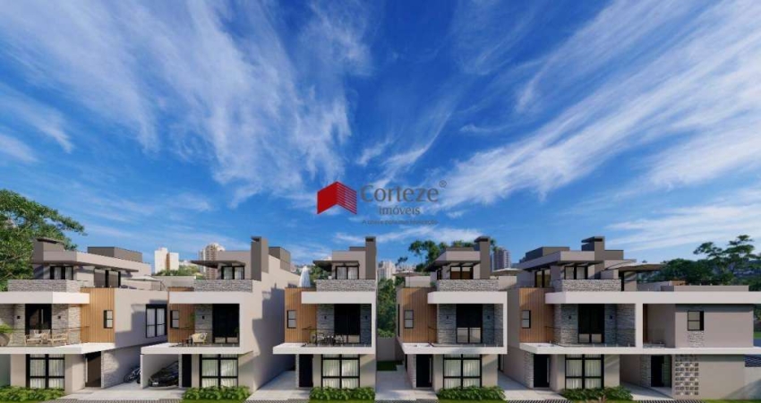 Sobrado com 145,58m² 3 quartos, à venda, no bairro Hauer em Curitiba