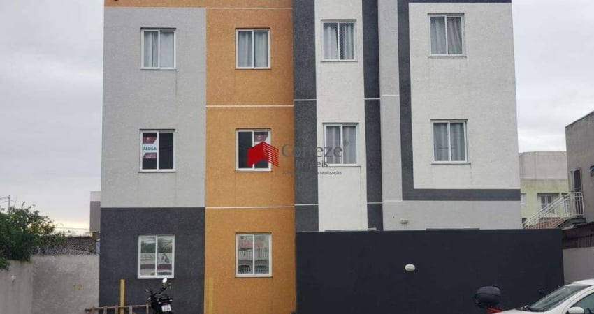 Apartamento com 44,38m² 2 quartos, para aluguel, no bairro Parque da Fonte em São José dos Pinhais