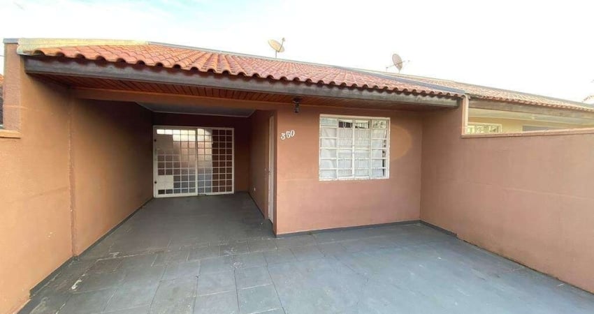 Casa com 68,8m² 2 quartos, para aluguel, no bairro Del Rey em São José dos Pinhais